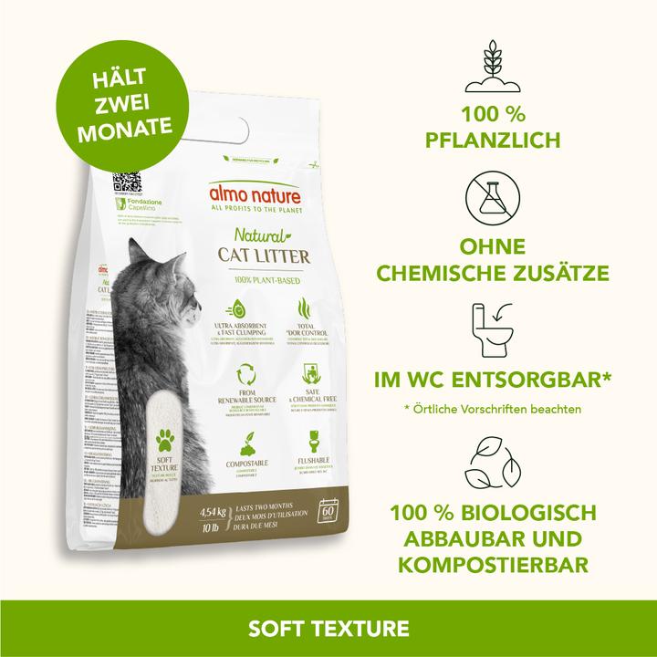 Actual product image Almo Nature Cat Litter (Clumping, 2.27 kg)