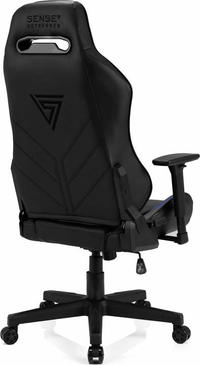 Actual product image Sense Gaming chair Sense7 Netrunner Gaming Chair, Black-blue