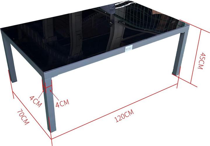 Immagine prodotto Jet-Line Tavolo per set da giardino Creta/Rodi