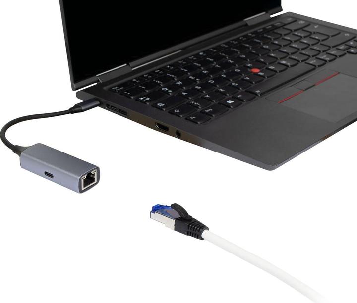 Immagine prodotto Allnet Adattatore di rete USB 3.0 Type-C 1 Gigabit LAN ALL-NC-1GPD-USB-C *ALLTRAVEL* (USB 3.0)