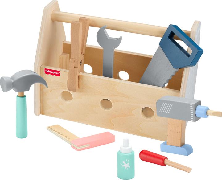 Fisher-Price Caisse à outils en bois