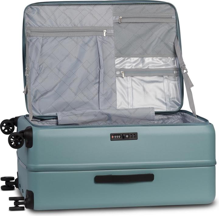 Produktbild Worldpack 3-teiliges Trolleyset 50/60/70 Seatle, graublau (114 l, XL (ab 115l))