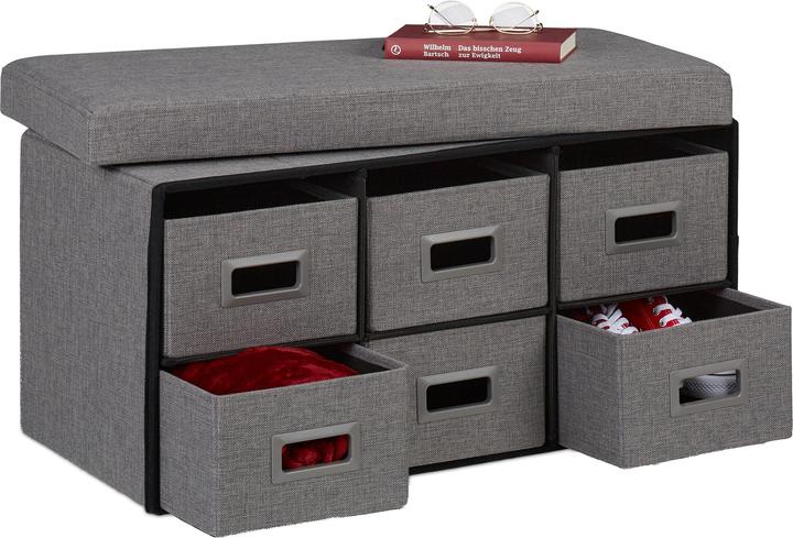 Image du produit Relaxdays Panca contenitore (75.50 cm)