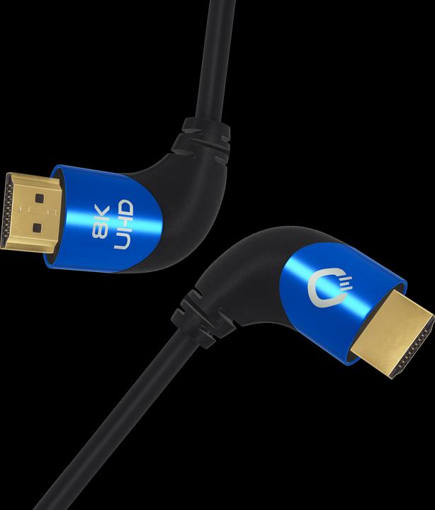 Image du produit Oehlbach Câble de connexion HDMI AV (1x HDMI mâle - 1x HDMI mâle) 1 m noir (1 m, HDMI)