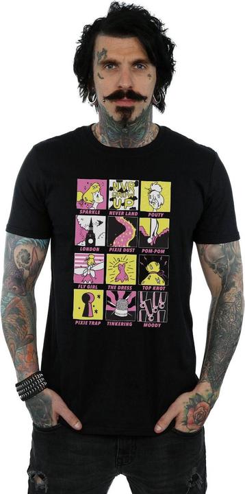 Image du produit Disney - T-shirt TINKERBELL SQUARES - Homme (XL)