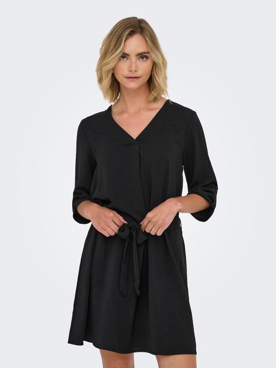 Produktbild JdY Normal geschnitten V-Ausschnitt Voluminöser Armschnitt Kurzes Kleid Kleid (S)