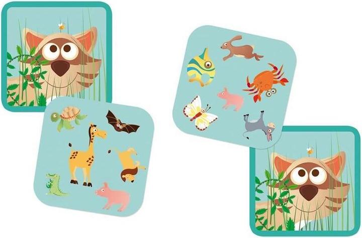 Actual product image Scratch Reaction game raccoon (English)