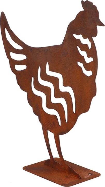 Image du produit Esschert Design Figurine décorative Poulet Marron rouille
