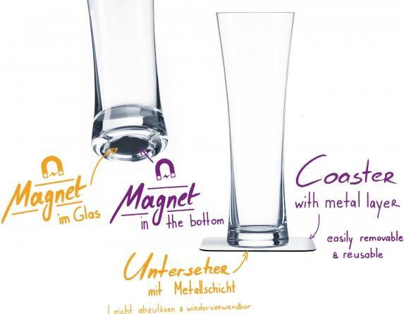 Image du produit Silwy Verres à bière en cristal d'extérieur (lot de 2) (0.33 l, 2 x)