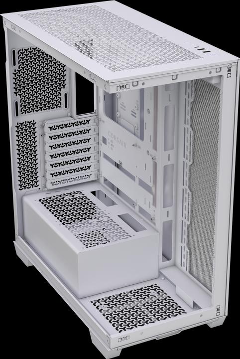 Productafbeelding Corsair Kast 3500X Midi TG wit BTF & P.Zero (Mini-ITX, mATX, ATX, E-ATX)