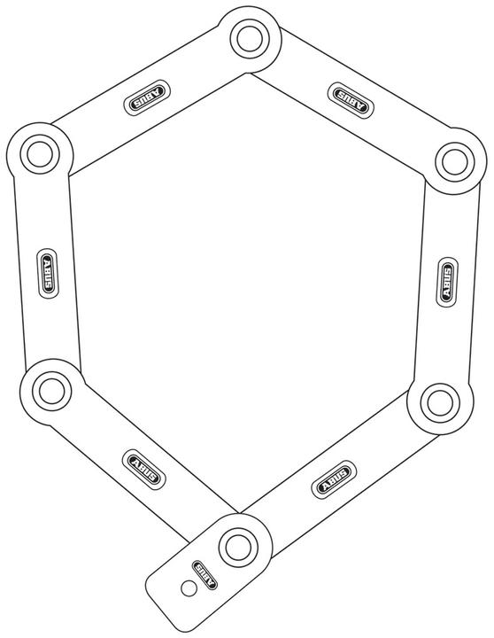 Image du produit Abus U-Grip Bordo 5700 (80 cm)
