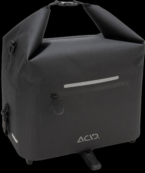 ACID Front pannier PRO 40 HIC RILink black (Luggage carrier bag)