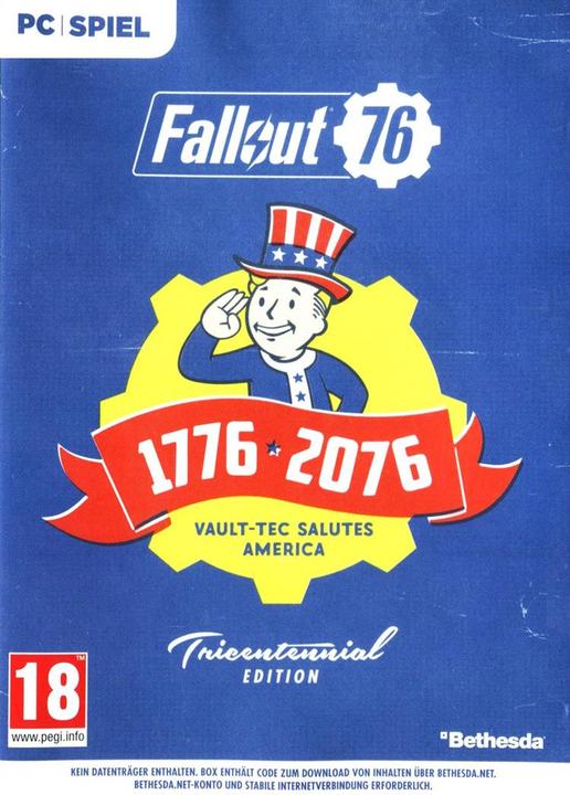 Bethesda Fallout 76 - Tricentennial Edition (PC, DE)