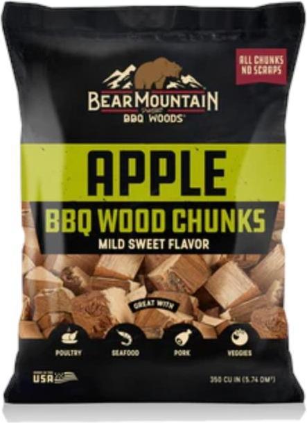 Bear Mountain Wood Chunks Apple 1.65 kg (1.65 kg)
