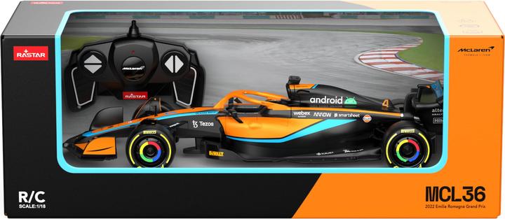 Actual product image Nobrand Rastar RC F1 McLaren MCL36 1:18