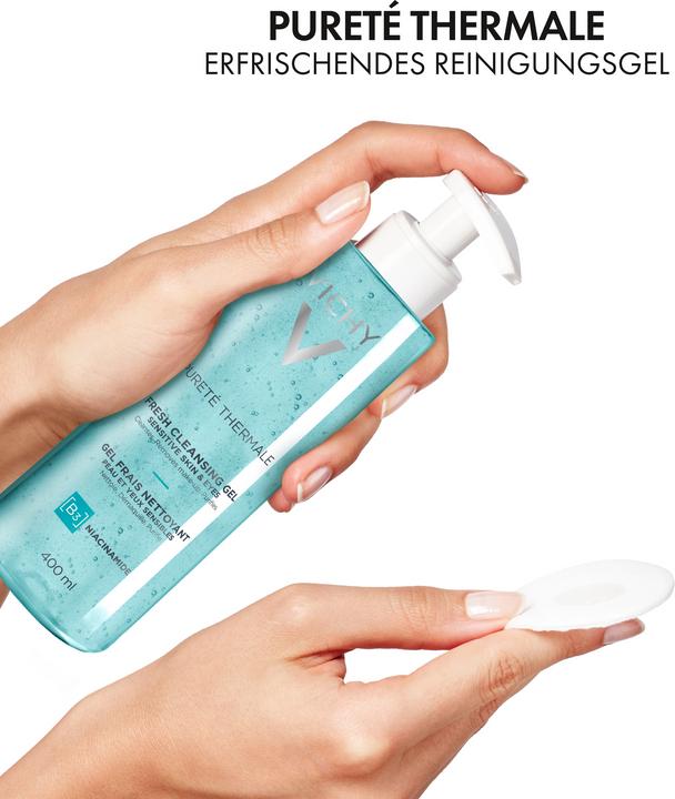 Actual product image Vichy Pureté Therm Cleansing Gel (new) Disp 400 ml (Gel, 400 ml)