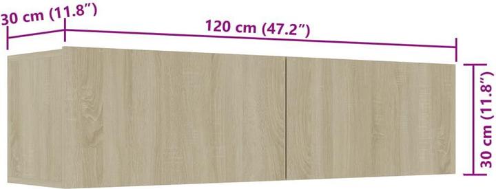 Immagine prodotto VidaXL Jericho (120 x 30 x 30 cm)