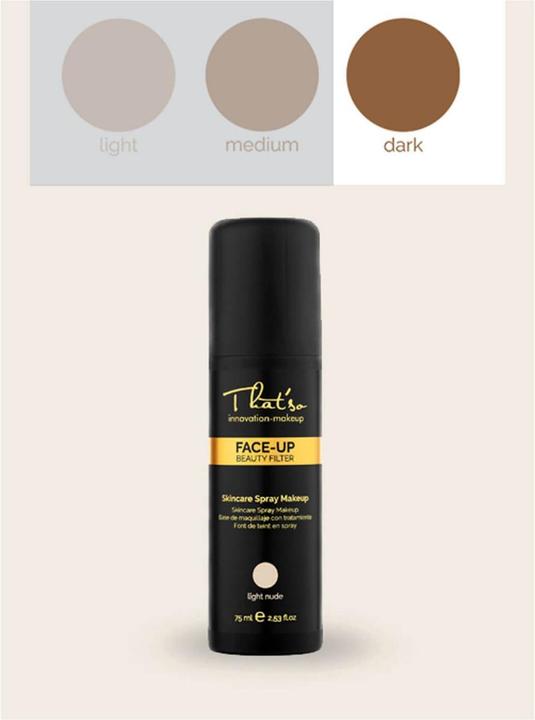 Actual product image That'so - FACE-UP dark nude