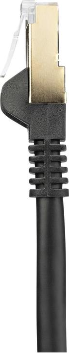 Produktbild StarTech .com 6ASPAT7MBK Patchkabel CAT6a (7 m, schwarz, RJ45-Snagless-Steckverbinder, CAT6a-STP-Kabel, Kupfe (S/UTP, CAT6a, 7 m)