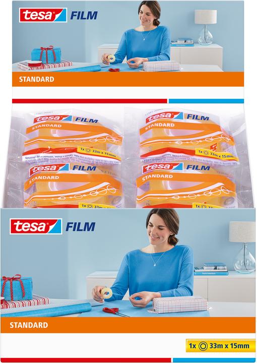 Produktbild tesa tesafilm 1x STANDARD Klebeband (15 mm)