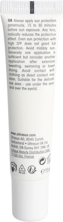 Produktbild Ultrasun Eye Protection SPF30 Tb 15 ml (Sonnencreme Gesicht, SPF 30, 15 ml, 25 g)