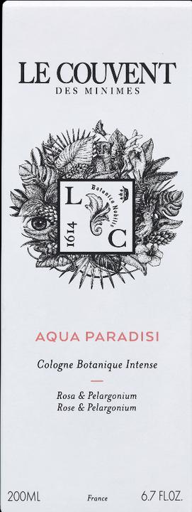 Produktbild Le Couvent Botaniques Aqua Paradisi (Eau de Toilette, 200 ml)