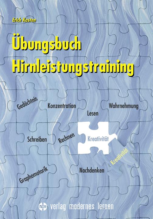 Produktbild Übungsbuch Hirnleistungstraining (Deutsch, Erich Kasten, 2020)