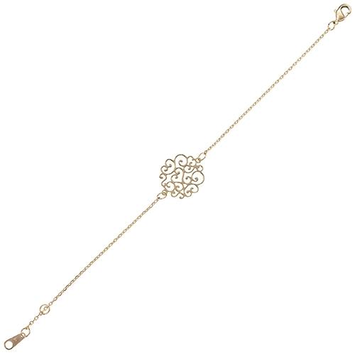 Lara Gold plated BRACELET - 16+2 CM (18 cm, MAT BIJOU)