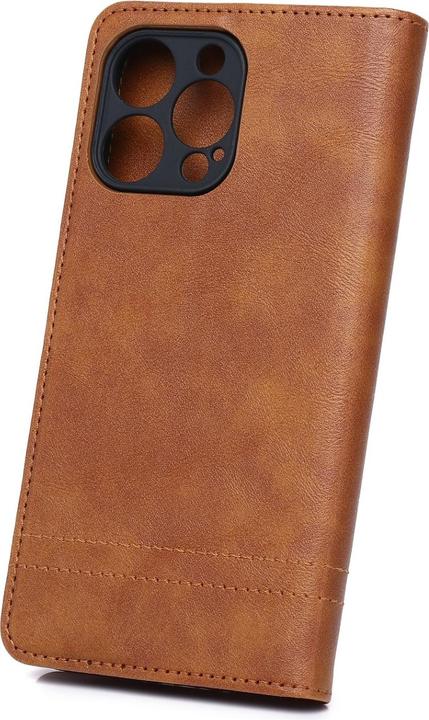 Actual product image OEM Smart Seam case for Xiaomi Redmi 14C 4G/ 14C 5G / Redmi A4 / POCO C75 brown (Samsung Galaxy A14 5G, Xiaomi Poco C75, Xiaomi Redmi 14C, Xiaomi Redmi 4A)