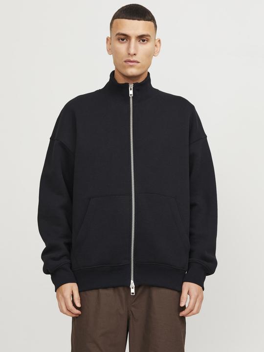 Actual product image Jack & Jones Single-coloured sweatshirt with round neck Sweatshirt with round neck (S)