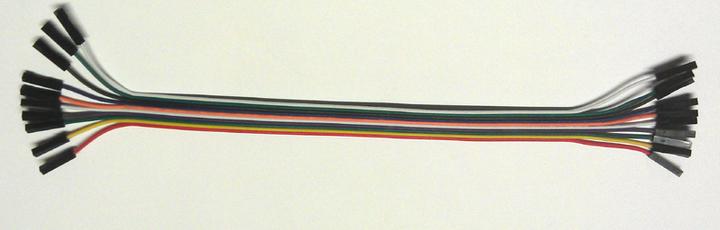 Produktbild Play-Zone Jumper Kabel 1P-1P (25cm) W/W 10 Stk. 24AWG