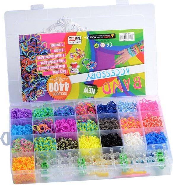 Produktbild MU Classic Kinder Gummi Loom DIY für Armband und Kette