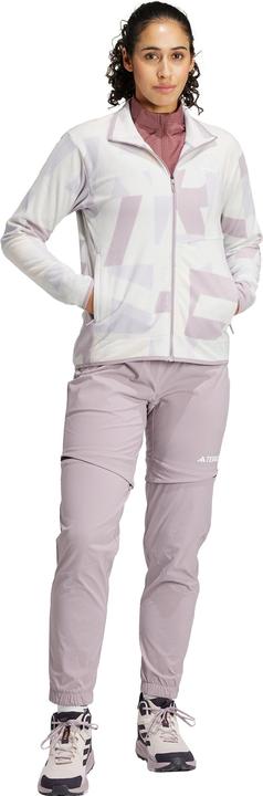 Image du produit adidas Women's Multi AOP Full Zip Fleece Jacket (L)