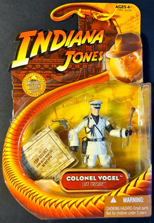 Actual product image Hasbro Indiana Jones Last Crusade Action Figure 2008 Colonel Vogel