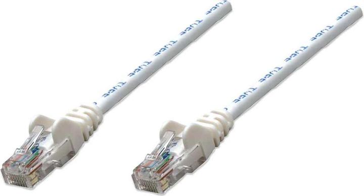 Produktbild Intracom Intellinet 5m Cat5e Network Cable U / UTP (UTP) White (U/UTP, CAT5e, 5 m)