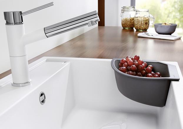 Actual product image Blanco Corner bowl (Top-mounted sink, 21.50 cm, 29.90 cm)