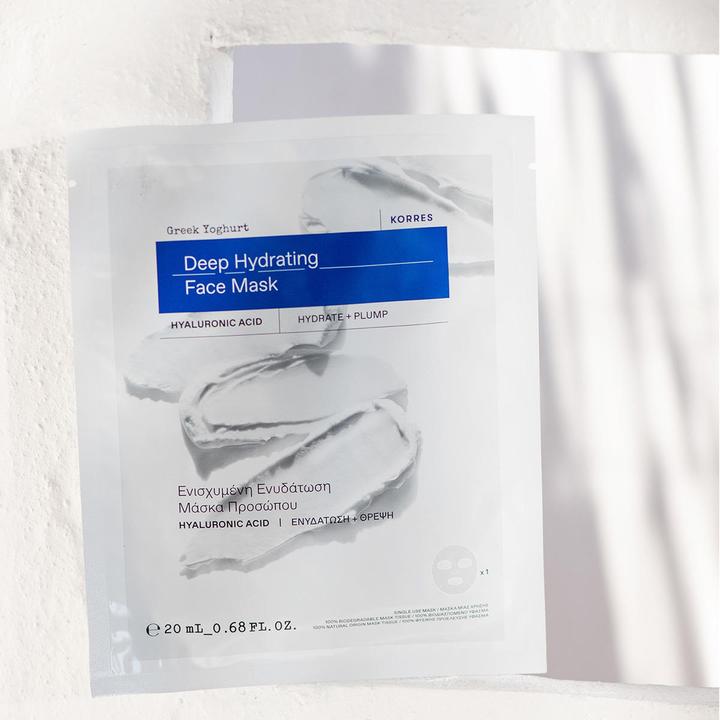 Actual product image Korres Greek Yoghurt Deep Hydrating Face Mask (20 ml)