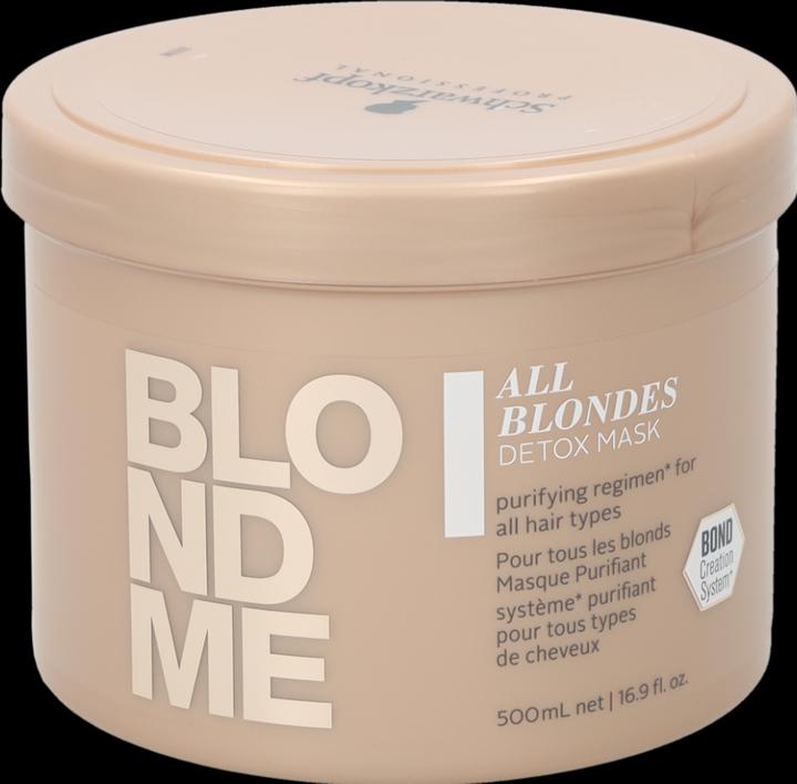 Image du produit Schwarzkopf Professional Blondme - All Blondes Detox Mask (500 ml)