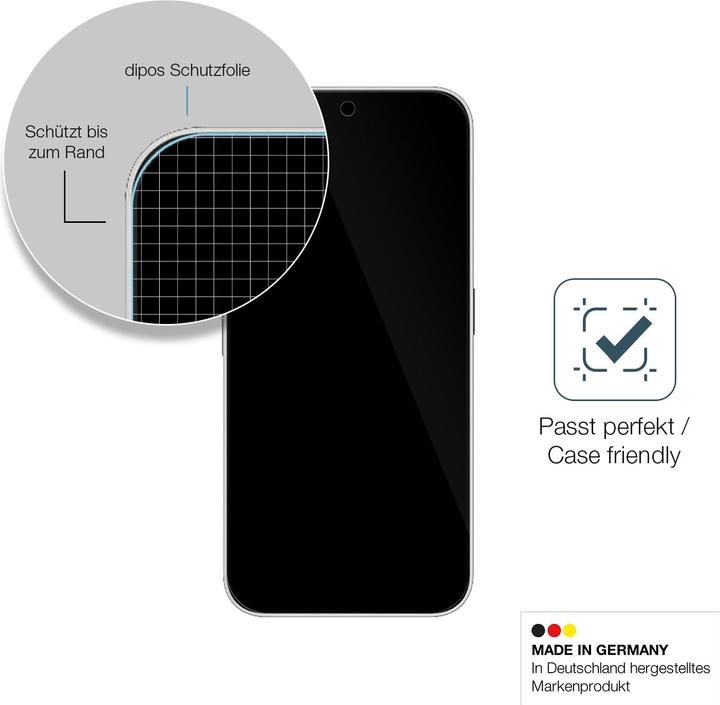 Produktbild Dipos Anti-Shock Displayschutz 9H (1 Stück, Nothing Phone (2a))