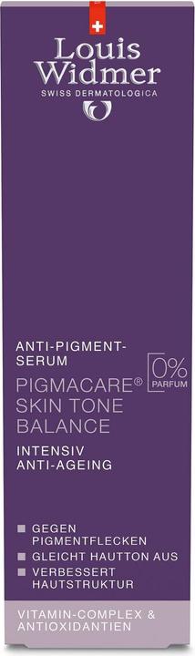 Image du produit Louis Widmer Pigmacare Skine Tone non parfumé (30 ml)