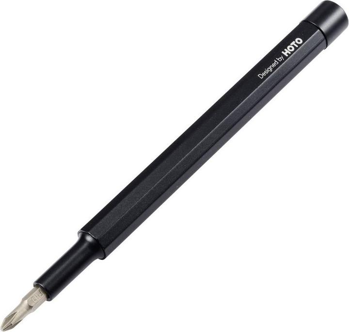 Actual product image Xiaomi Pocket precision screwdriver and fountain pen 5-in-1 HOTO QWLSD013 (black) (Port)