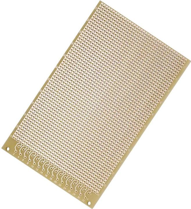 Produktbild Quadrios 1906SA044 Platine Hartpapier (L x B) 160 mm x 100 mm 35 µm Rastermass 2 (Platine)