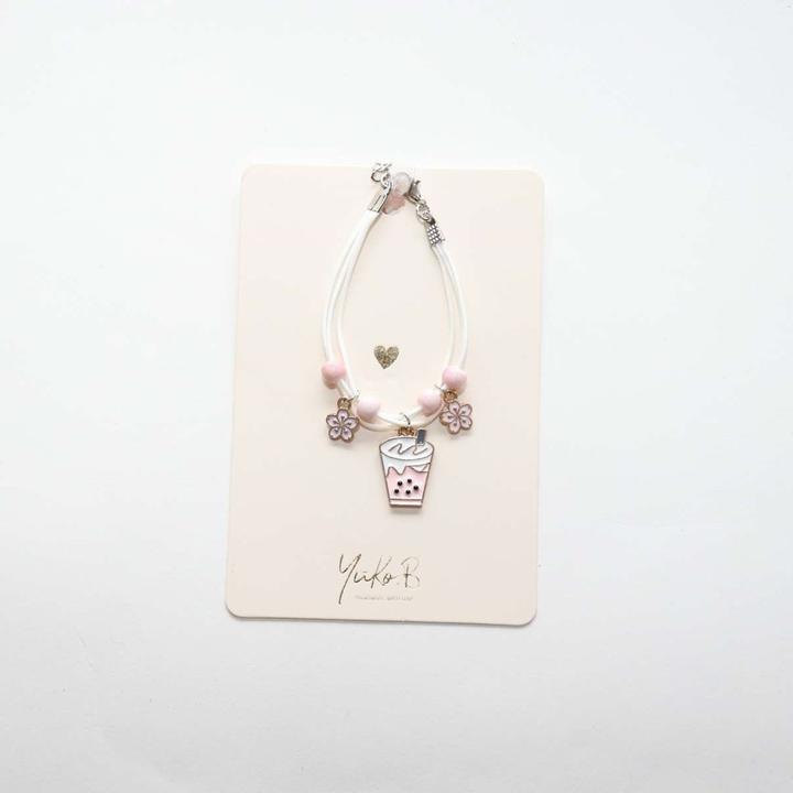 Actual product image Yuko.B Cord bracelet (Polyester, Polypropylene)