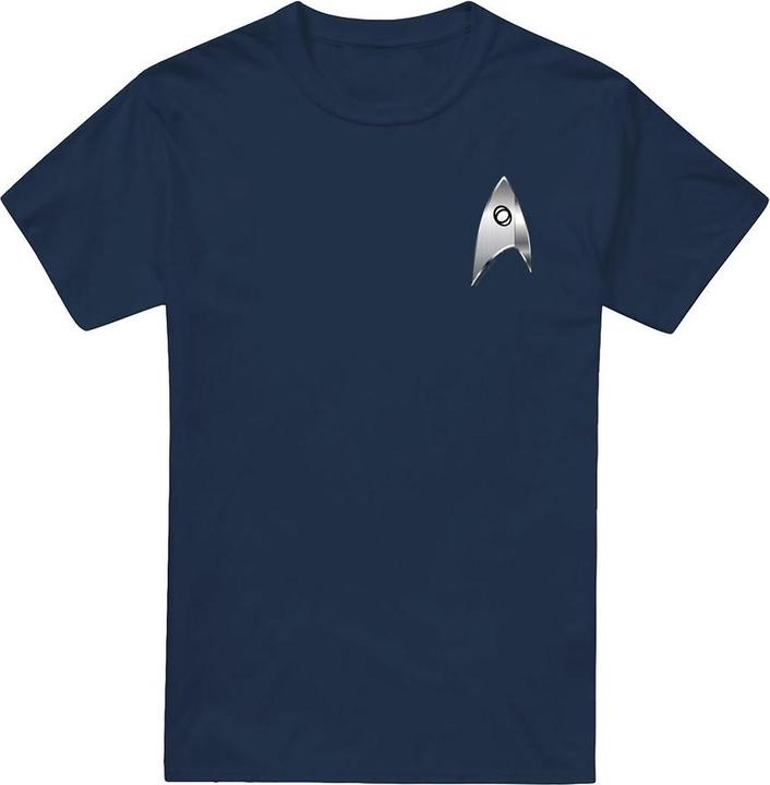 Actual product image Universal Textiles Mens Sciences Badge T-Shirt (XL)
