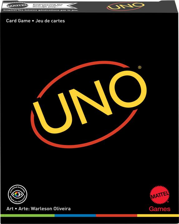 Mattel Games Uno Minimalista (Deutsch, Englisch, Französisch, Italienisch)