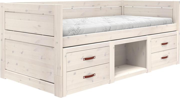 Lifetime Kidsrooms Bunk bed with shelf and drawers (90 x 200 cm)