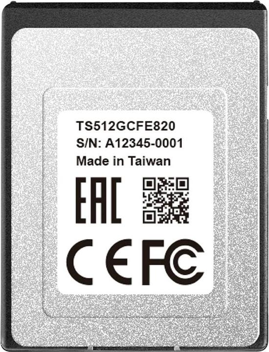 Produktbild Transcend TS512GCFE820 (512 GB, CFexpress Typ B)