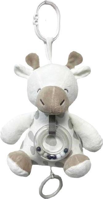 Produktbild Tullo Spieluhr Giraffe 18 cm grau-weiss
