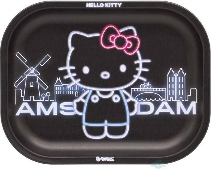 G-Rollz Rolling Tray S Hello Kitty Neon Amsterdam 140 x 180mm