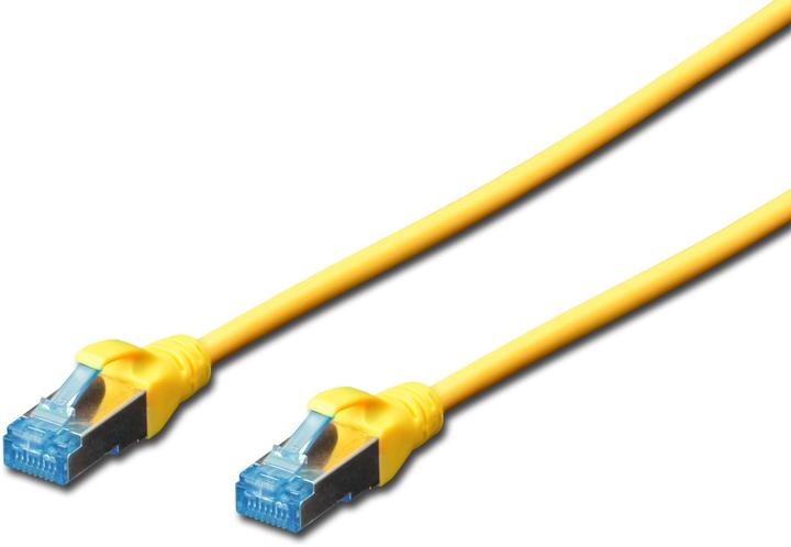 Digitus CAT 5e SF-UTP Câble patch PVC AWG 26/7 Longueur 1 m Couleur jaune (SF/UTP, CAT5e, 1 m)